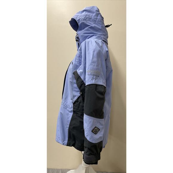 COLUMBIA OMNI-TECH Fleece 2-Layer Hooded Jacket LARGE FS Benefits Charity - Picture 4 of 12